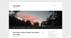 Desktop Screenshot of cavemum.com